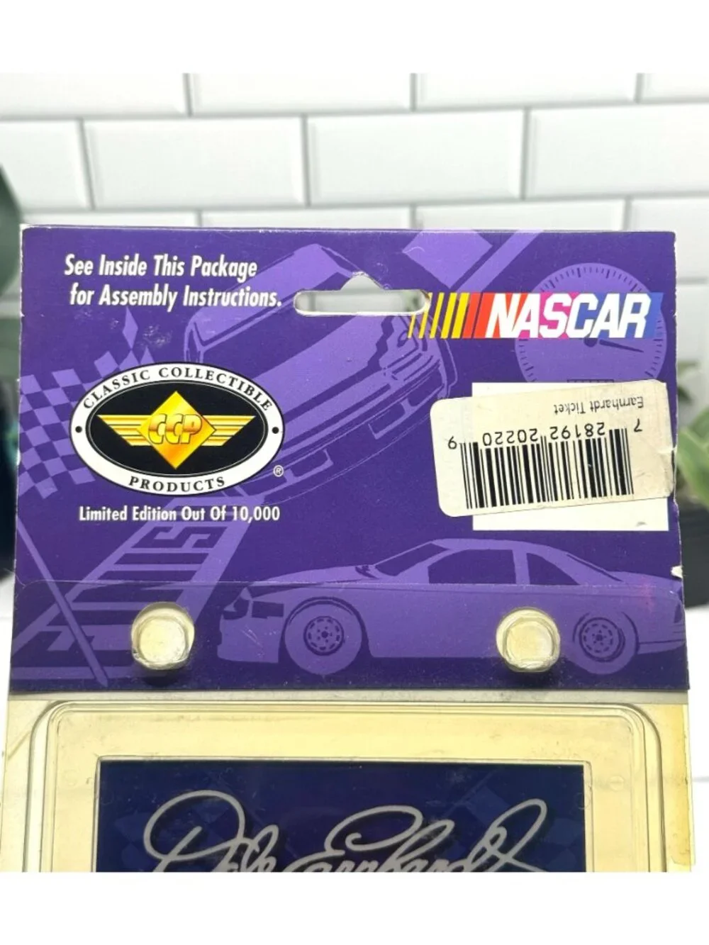 Dale Earnhardt 1997 Commemorative Ticket NASCAR Limited Edition